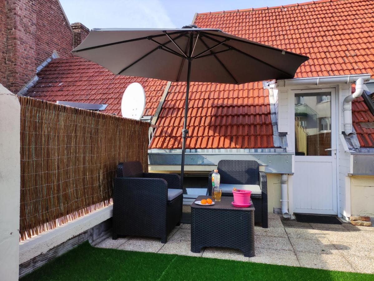 Appartement Joli petit T2 terrasse proche du phare à Calais Extérieur photo